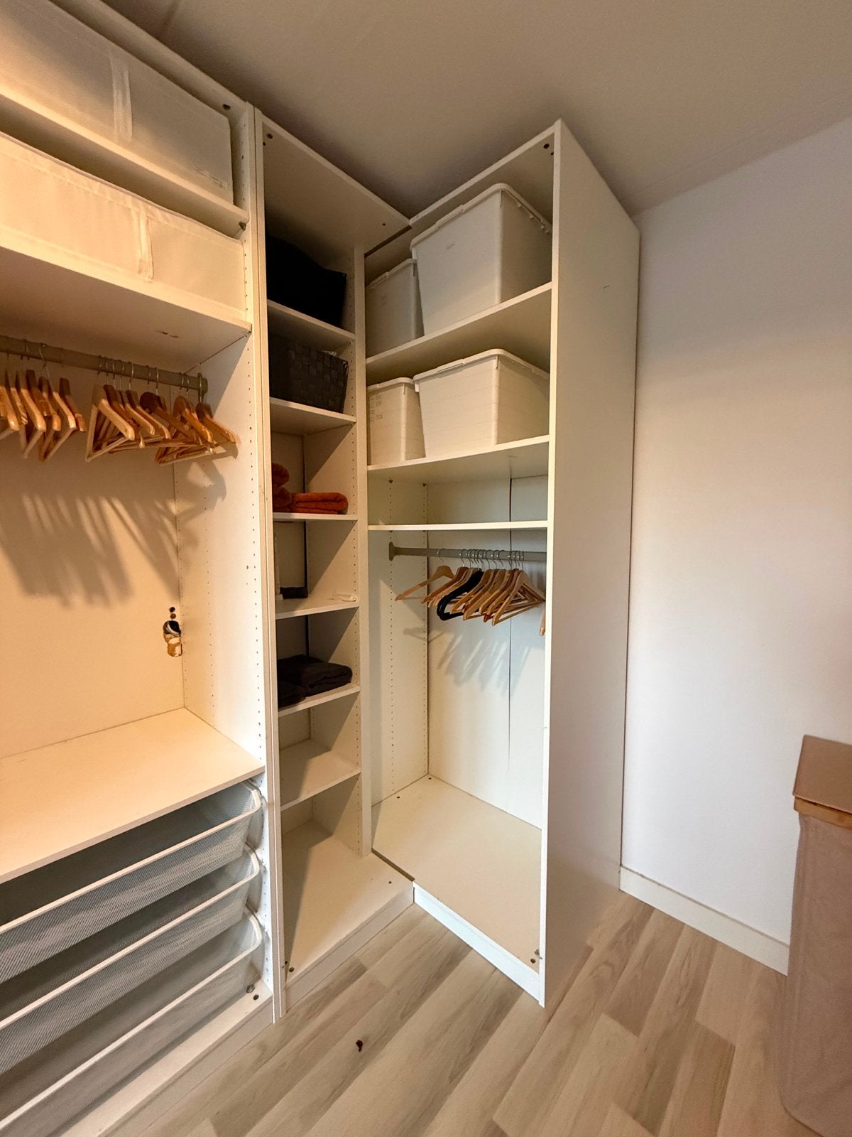 Pax kledingkasten Ikea, Ophalen, 200 cm of meer, Zo goed als nieuw, Met lade(s)