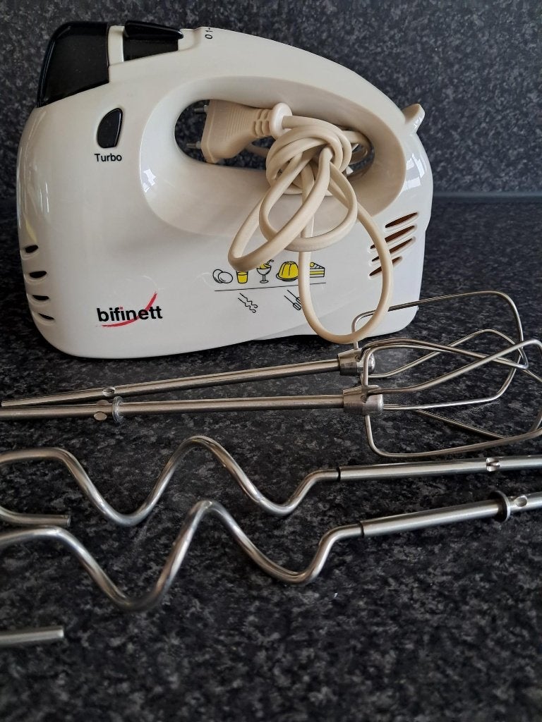 Hand Mixer, Minder dan 1 liter, Ophalen, Zo goed als nieuw, 2 snelheden
