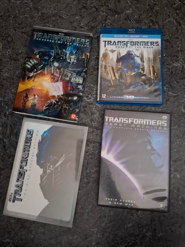 DvD Transformers, Alle leeftijden, Ophalen, Zo goed als nieuw