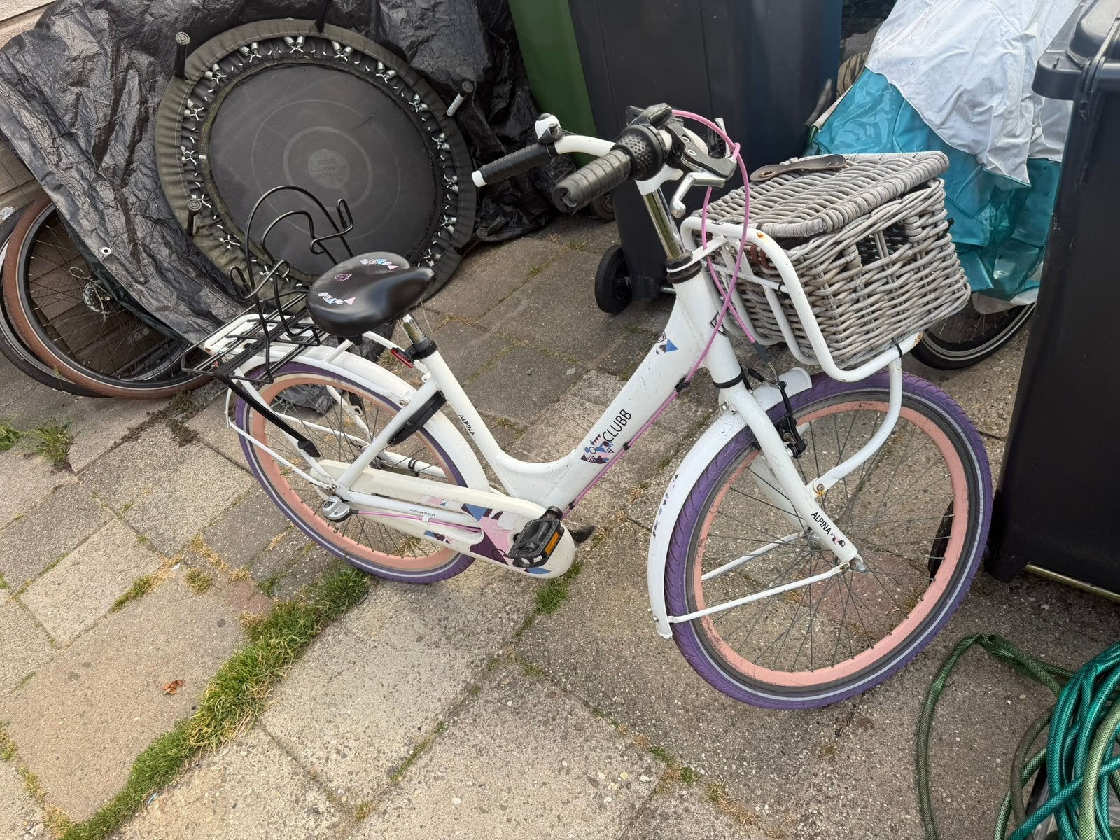 Alpina Clubb Meisje Fiets, Ophalen, Zo goed als nieuw, 24 inch