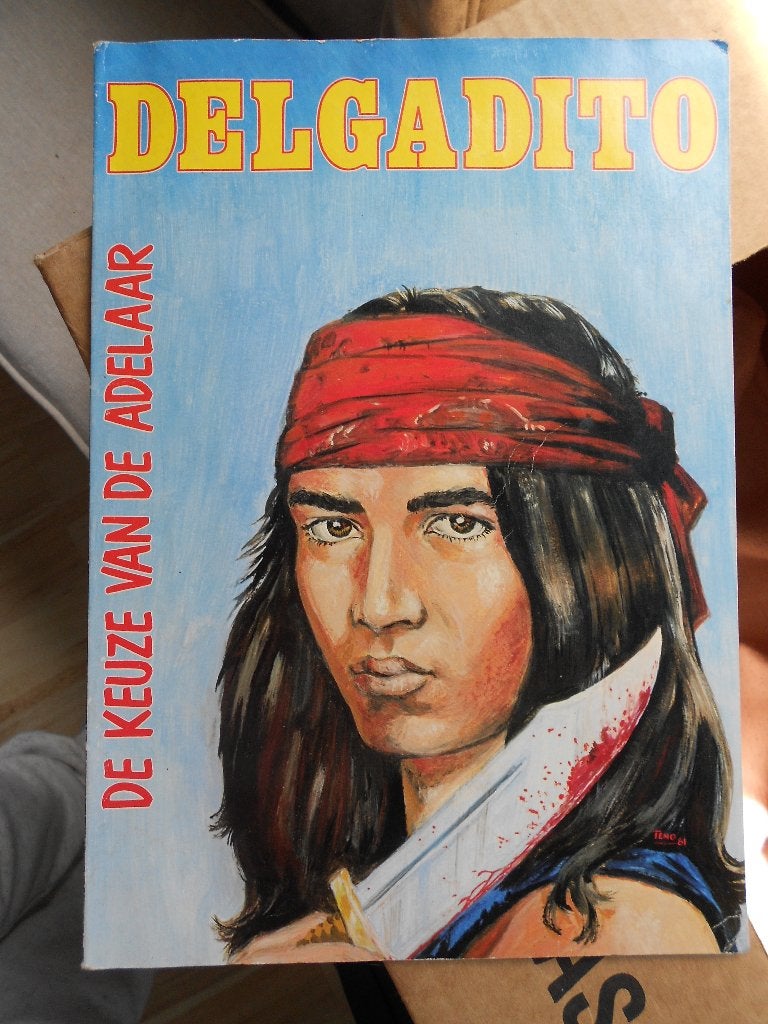 Delgadito de keuze van de adelaar Paul Teng maart 1981, Boeken, Stripboeken, Eén stripboek, Paul Teng, Ophalen, Gelezen
