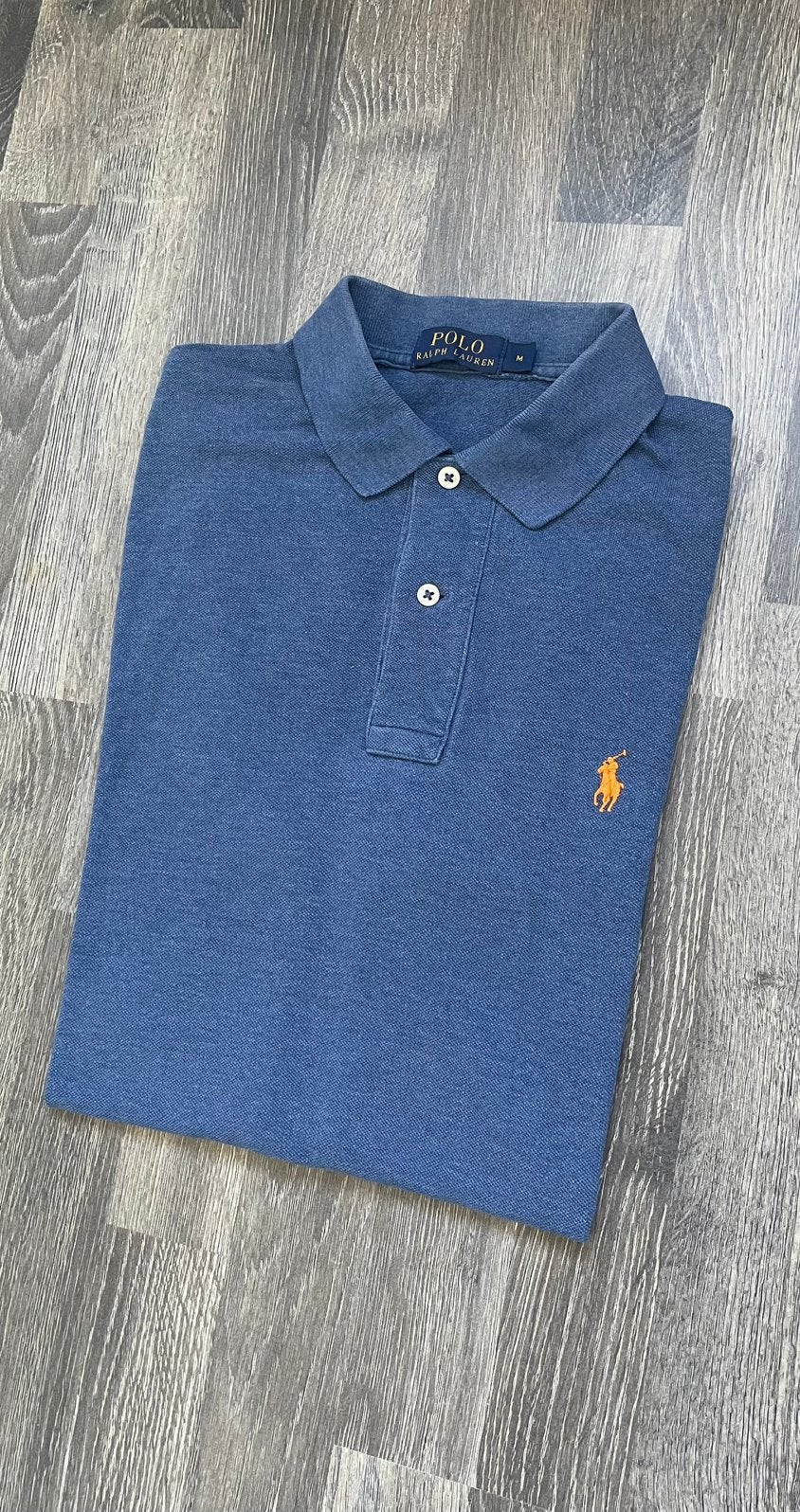 Ralph Lauren Polo maat M, Ophalen of Verzenden, Zo goed als nieuw, Maat 48/50 (M), Blauw