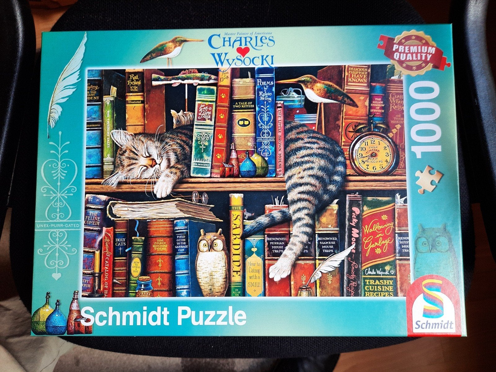 Schmidt Charles Wysocki Legpuzzel 1000 stukjes, Hobby en Vrije tijd, Denksport en Puzzels, Ophalen of Verzenden, 500 t/m 1500 stukjes