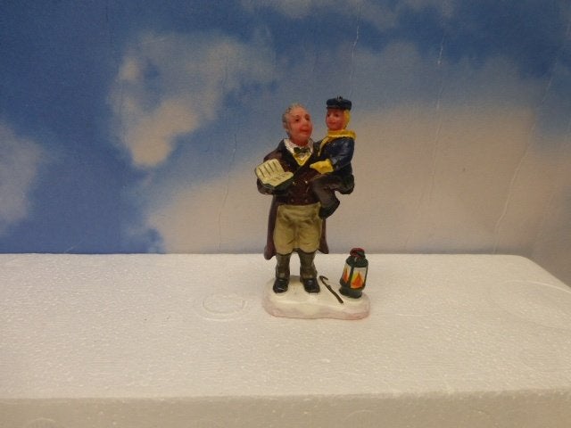 lemax caroling with grandaddy kerstdorp poppetjes figurines, Ophalen of Verzenden, Zo goed als nieuw