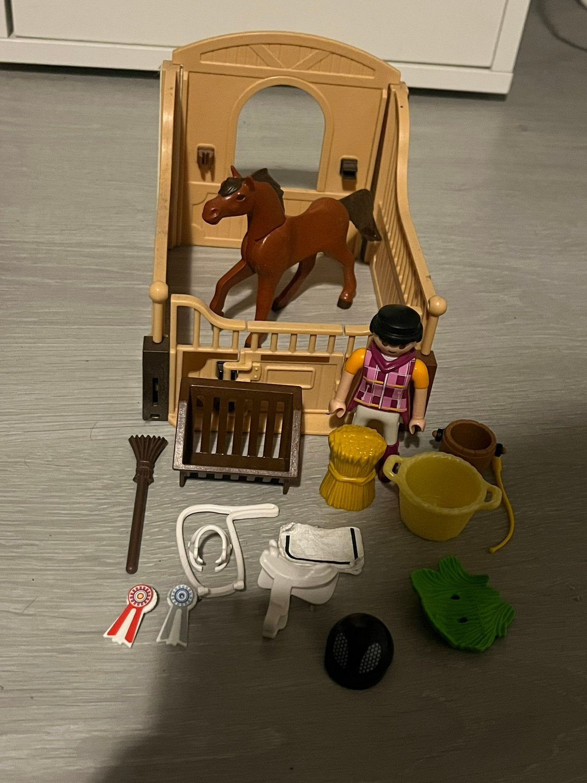Playmobil country paard met stal, Ophalen of Verzenden, Gebruikt, Country, Overige typen