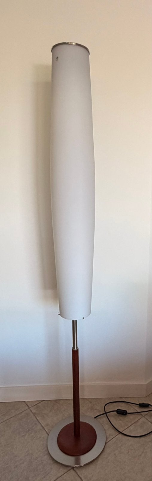 Vintage Italiaanse design lamp Panona van Massimo Bellini, Ophalen, Zo goed als nieuw, Metaal, 150 tot 200 cm