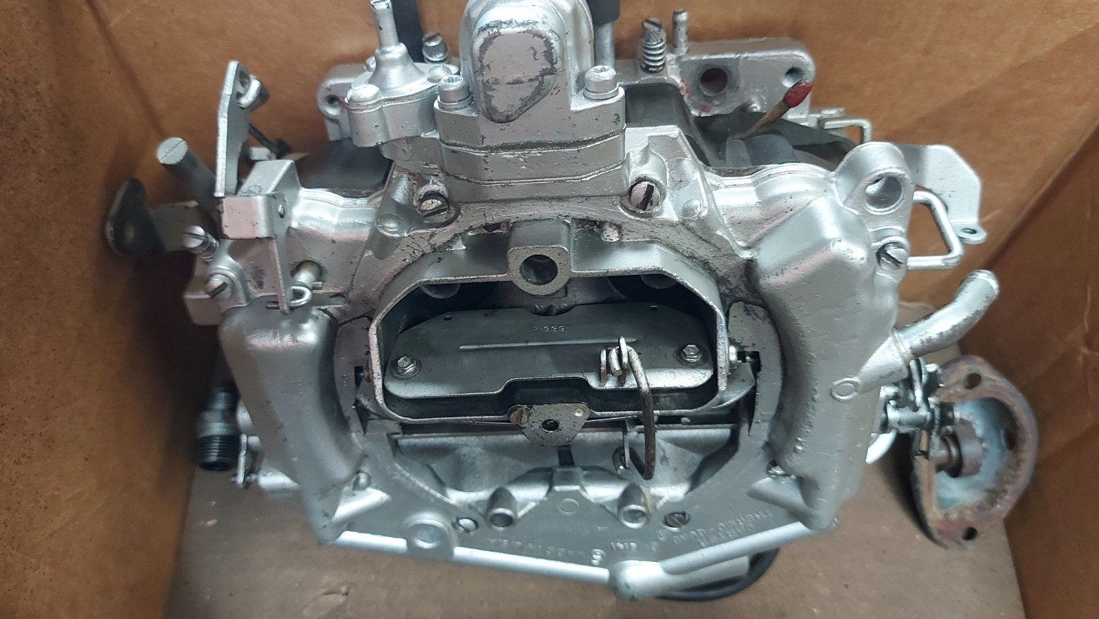 2X MOPAR Thermoquad 4BBL carburateur voor onderdelen, Gebruikt, Nnn, Ophalen of Verzenden, Amerikaanse onderdelen