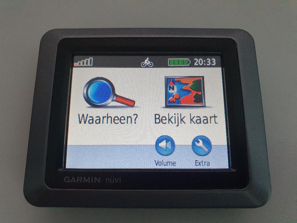 GARMIN Nüvi 550 Navigatiesysteem, Verzenden, Gebruikt