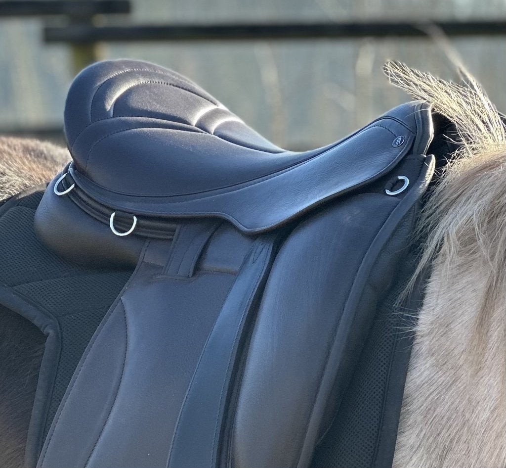 UNICAAT! Zadel voor IJslanders Tinkers Fjordpaard Koudbloed, L (17.5 inch), Extra wijd, Verzenden, Overige merken