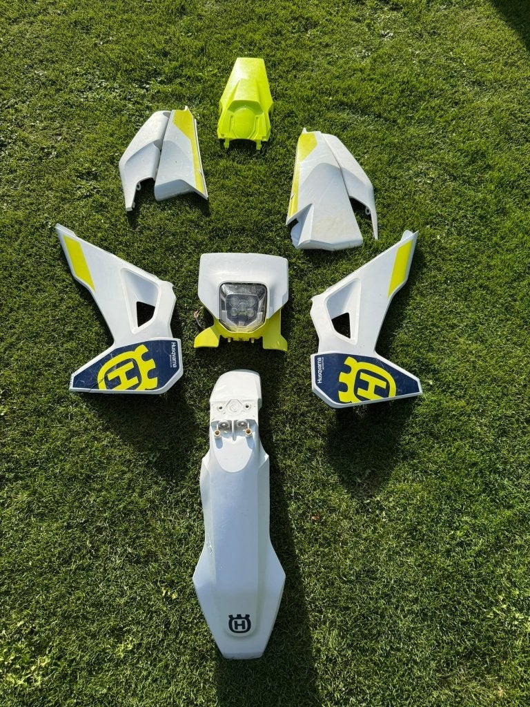 Husqvarna enduro kappenset 2023 incl. LED koplamp, Ophalen of Verzenden, Gebruikt