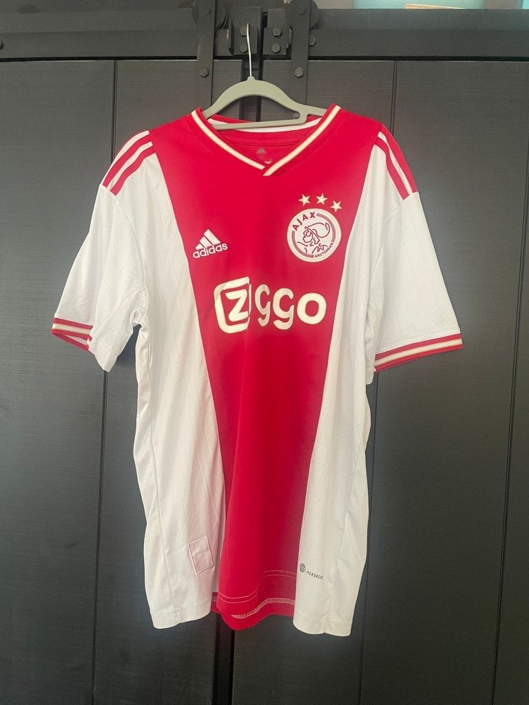 Ajax Thuisshirt 2022/2023 – Maat XL | Mooie Replica, Maat XL, Ophalen of Verzenden, Zo goed als nieuw, Shirt