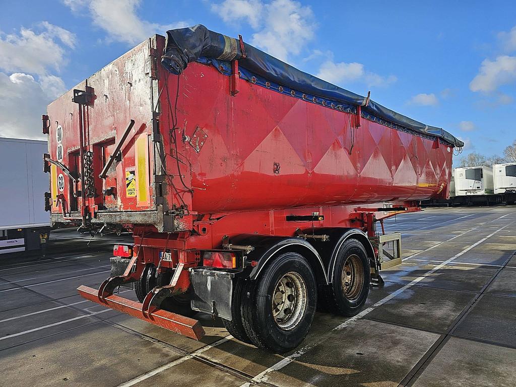 TRAILOR 21M3 STEEL 2 AXLE twin tire full steel, Overige kleuren, Bedrijf, Aanhangers en Opleggers, Te koop