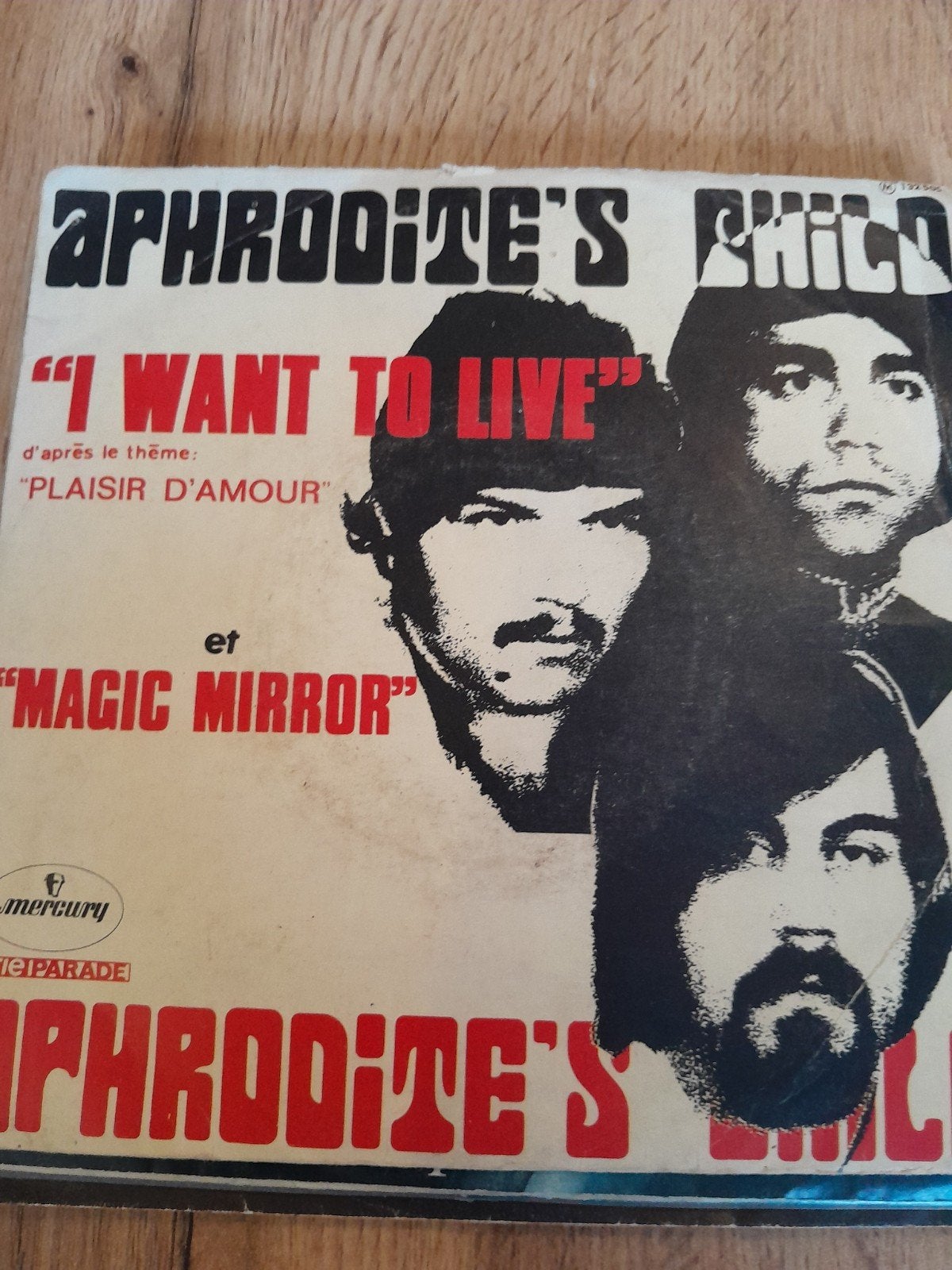 Aphrodite,s child 7 inch i want to live, Ophalen of Verzenden, 7 inch