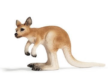 Schleich 14608 kangoeroe, dierfiguur, Ophalen of Verzenden, Zo goed als nieuw, Overige soorten, Beeldje of Figuurtje