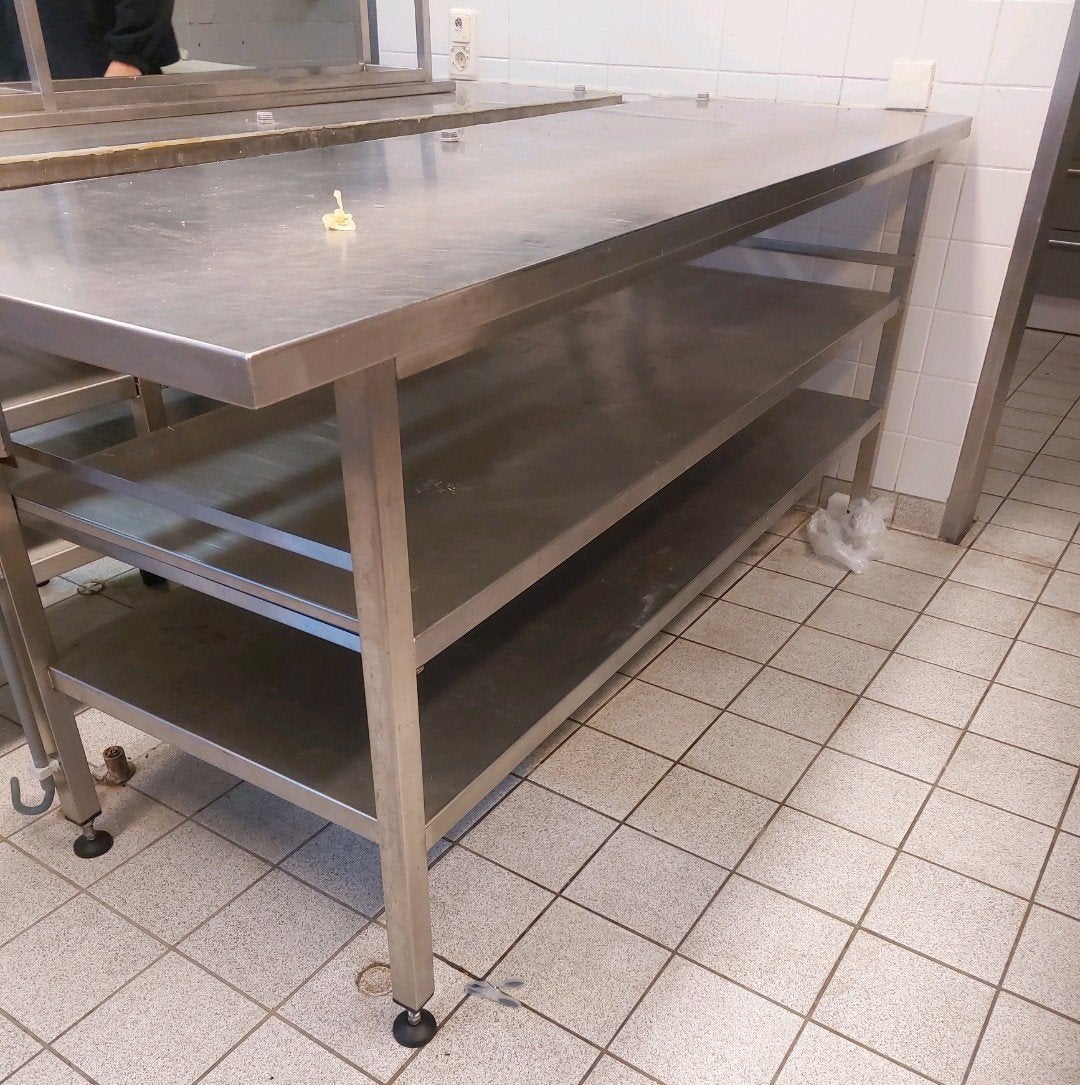 lange werktafel rvs 280x70x90, Ophalen of Verzenden