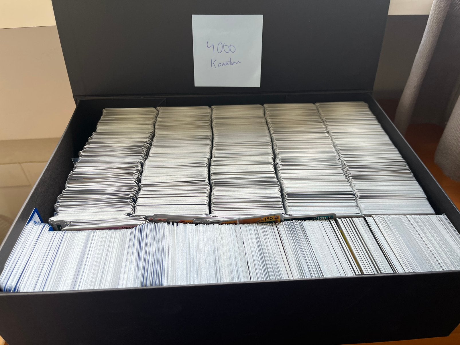 Pokemon collectie (5000+ kaarten) en meer!, Ophalen of Verzenden, Zo goed als nieuw, Meerdere kaarten