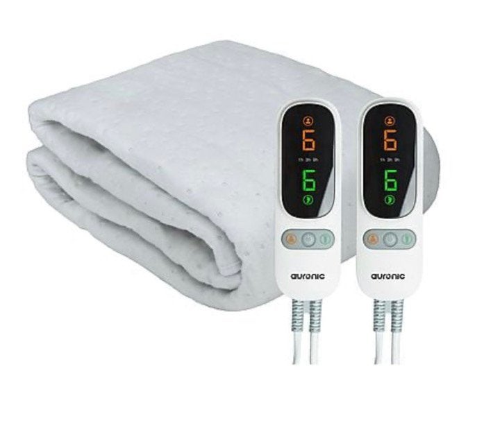 AURONIC AU3497- Electric Underblanket XL-2 Pers Heat blanket, Eenpersoons, Wit, Ophalen of Verzenden, Zo goed als nieuw
