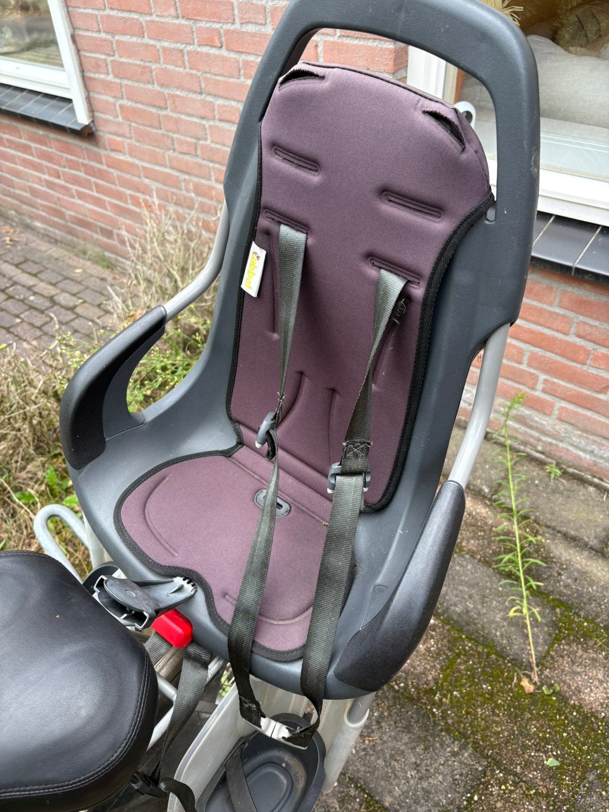 Fietsstoeltje qibbel achterop fiets, Fietsen en Brommers, Fietsaccessoires | Fietsstoeltjes, Ophalen, Achterzitje, 9 t/m 36 kg