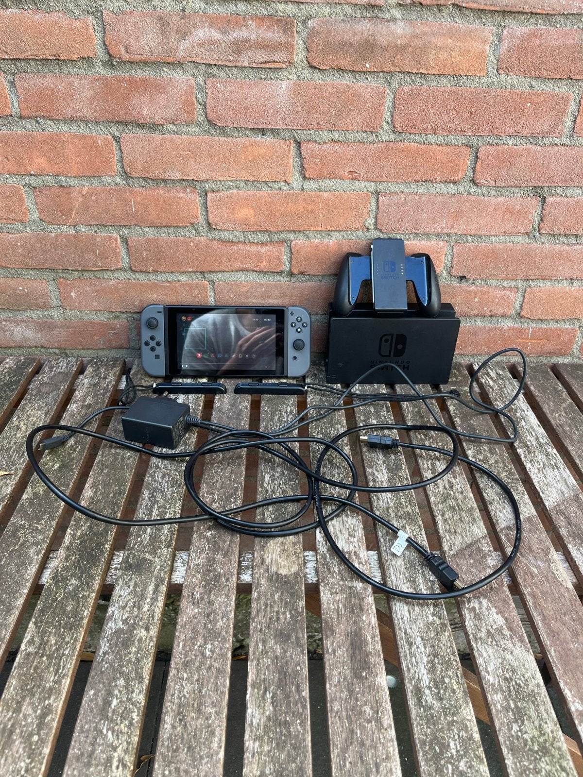 Nintendo Switch Original met Dock en Joy-Cons, Ophalen of Verzenden, Gebruikt, Met 2 controllers, Switch Original