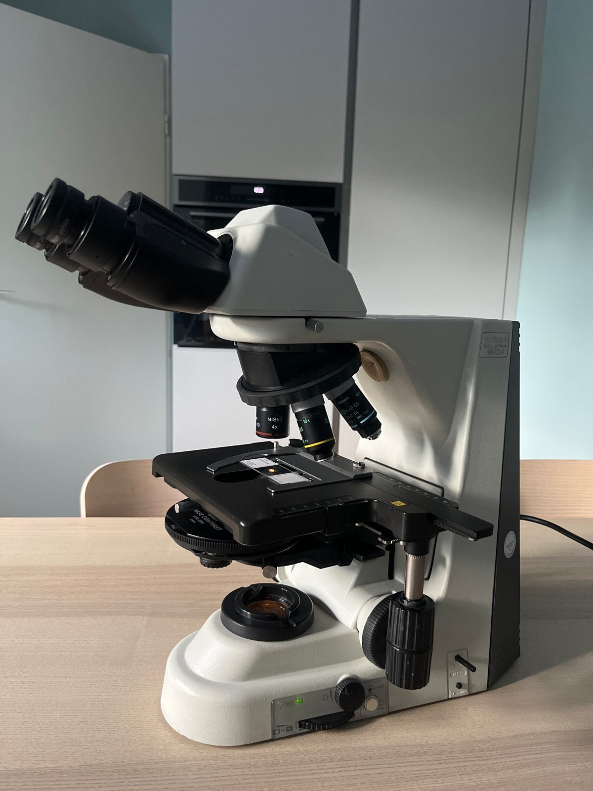 Nikon Eclipse 50i, Audio, Tv en Foto, Optische apparatuur | Telescopen, Ophalen, Zo goed als nieuw, 80 tot 200 mm