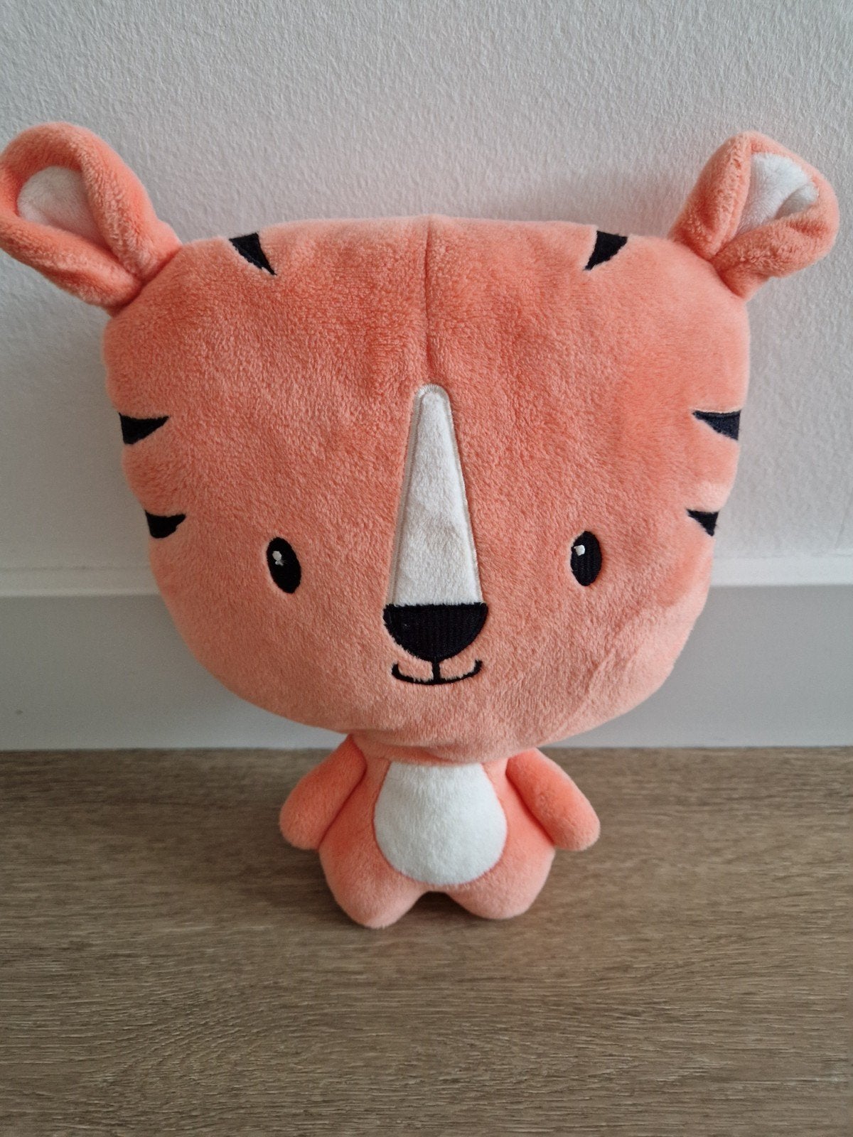 Knuffel H&M Home tijger kat oranje zwart wit K8916, Ophalen of Verzenden, Zo goed als nieuw