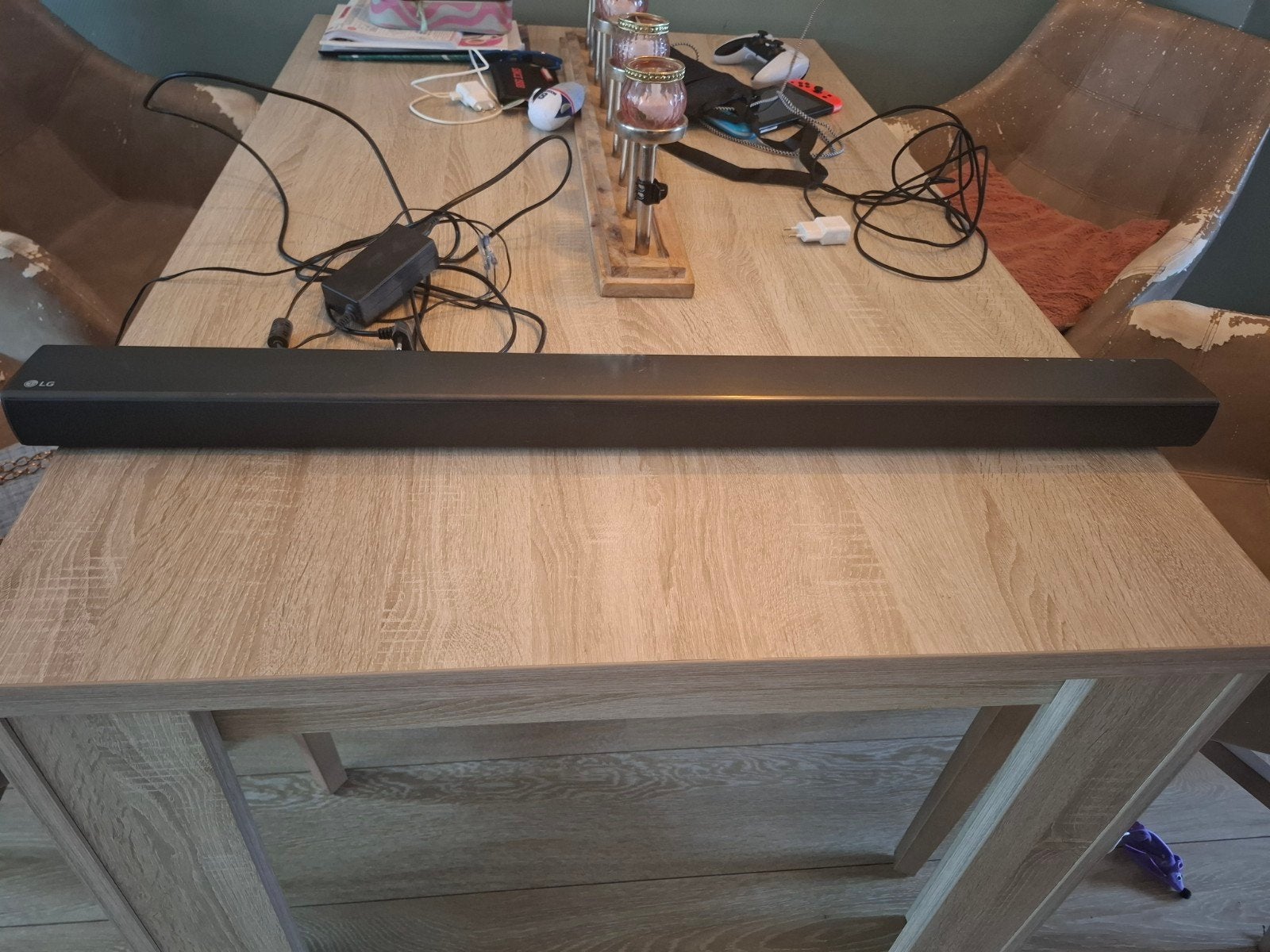 LG Soundbar met afstandsbediening, Ophalen of Verzenden, Bluetooth, Gebruikt