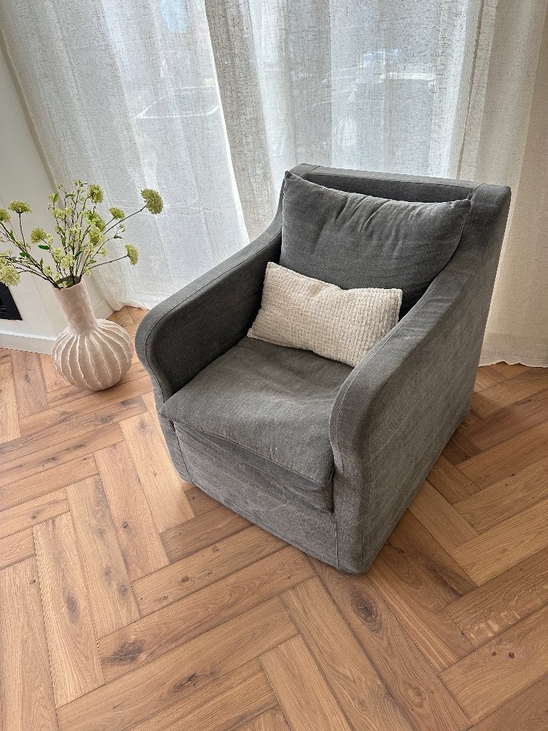 Fauteuil landelijk Woon Theater, Ophalen, Zo goed als nieuw, 75 tot 100 cm, 75 tot 100 cm