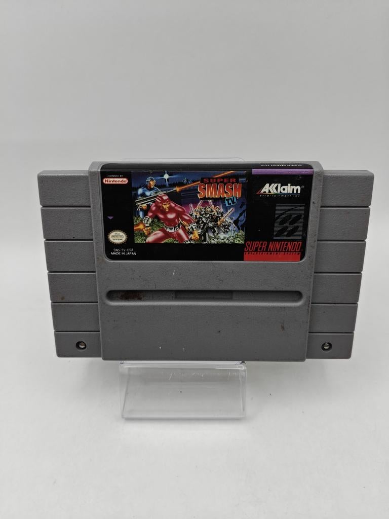 Super Smash TV SNES USA, Gebruikt, Shooter, Akklaim Entertainment, Onbekend