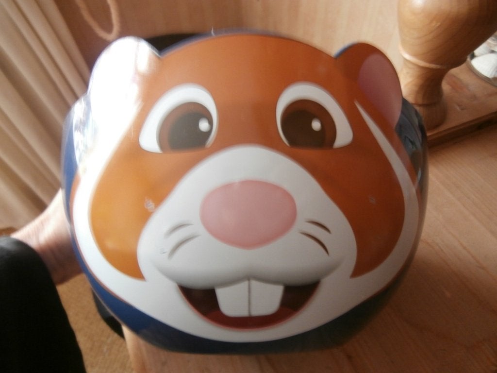 schaal Hamster AH Albert Heijn paarse serveerschaal kunststo, Kunststof, Gebruikt, Schaal, Rond
