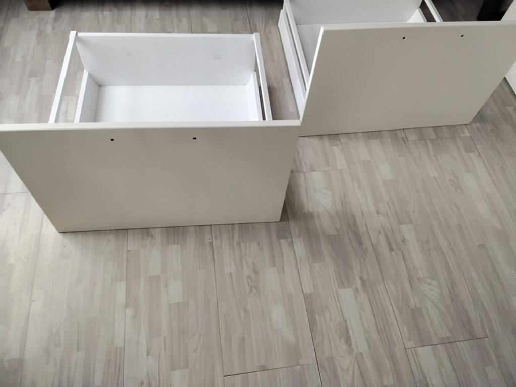 IKEA MAXIMERA LADE'S 40x60 Wit., Ophalen, Wit, 50 tot 100 cm, Zo goed als nieuw