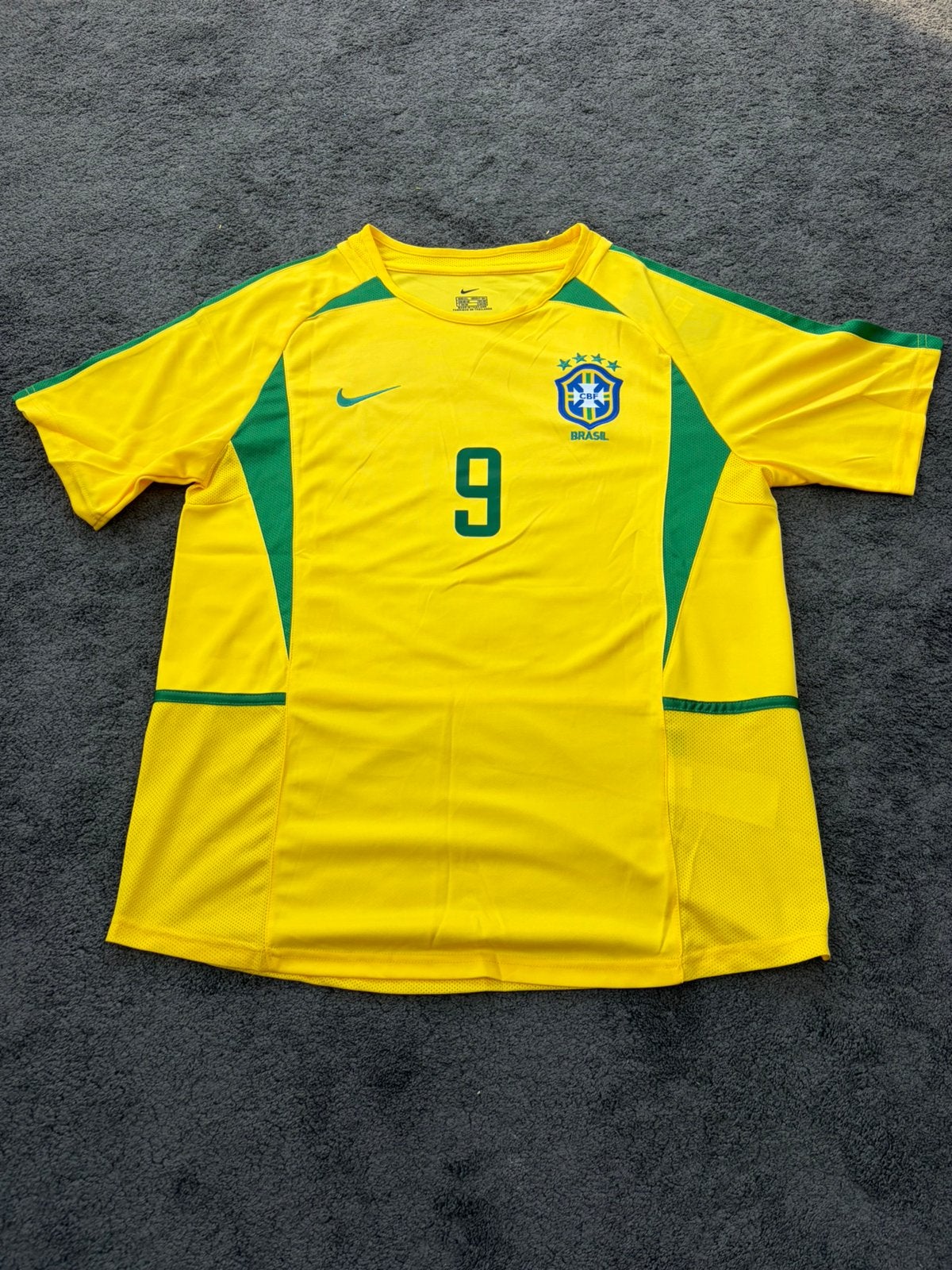 Ronaldo #9 | Brazilie 2002 Retro | maat XXL, Groter dan maat XL, Ophalen of Verzenden, Nieuw, Shirt