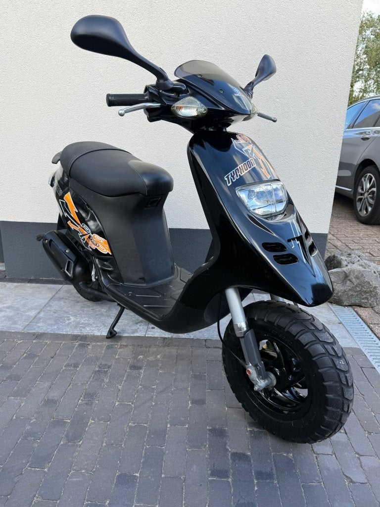 ⭐️Piaggio Typhoon 50cc 2 takt glans zwart 4534 km⭐️, Niet ingevuld, Niet ingevuld, Niet ingevuld