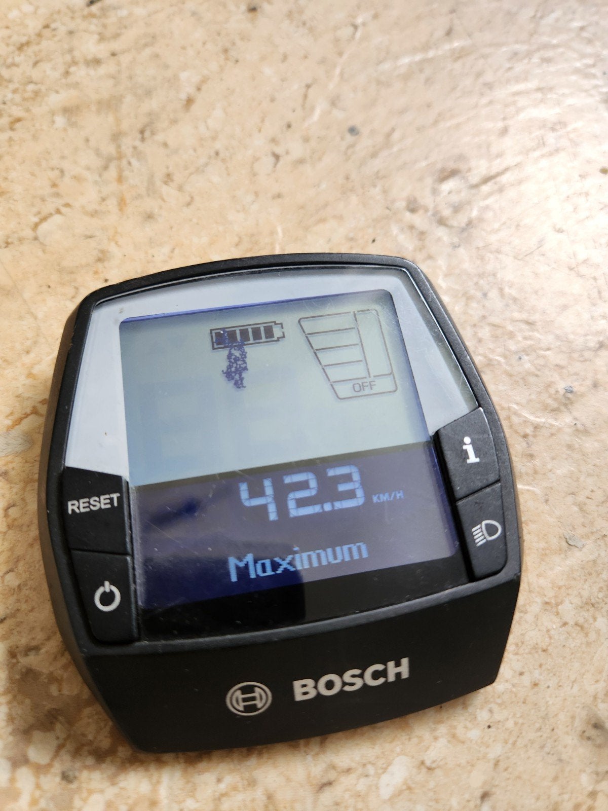 Bosch Intuvia E-Bike lcd Display BUI255, Ophalen of Verzenden, Cadanssensor, Gebruikt