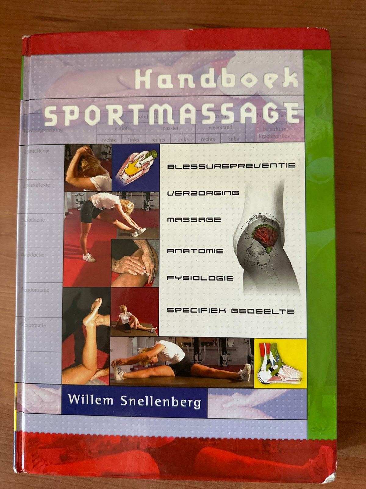 Handboek Sportmassage - Willem Snellenberg, Ophalen of Verzenden, Gelezen, Overige sporten