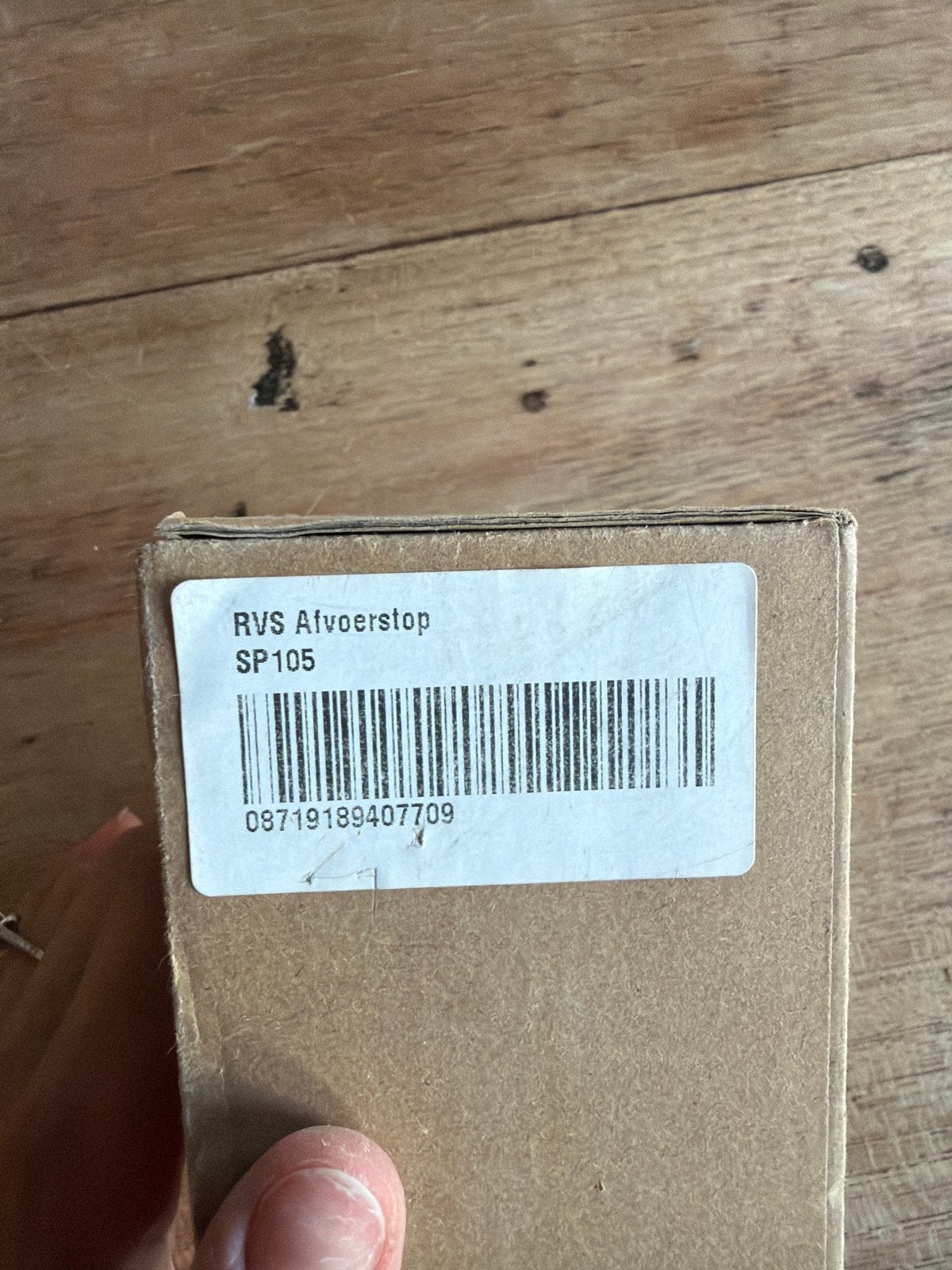 Nieuwe RVS afvoerplug SP105 - Universeel, Ophalen, Nieuw, Rvs, Afvoer