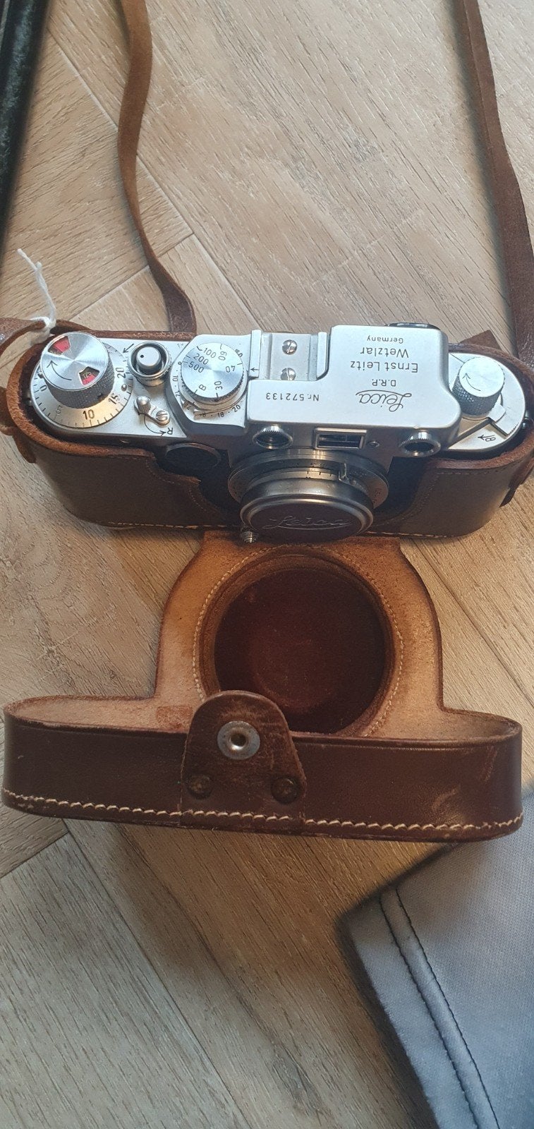 Leica 2 camera met toebehoren, Ophalen of Verzenden, Compact, Leica