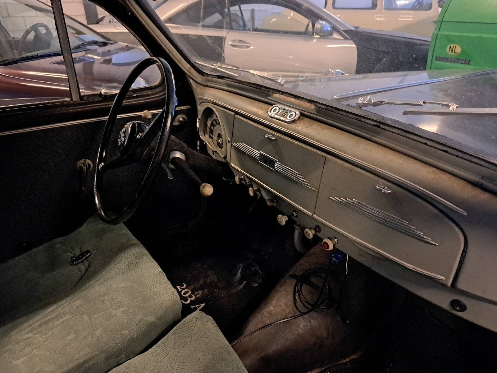 peugeot 203 A ,bj 1952,12 v,apk en belastingvrij, foto 4
