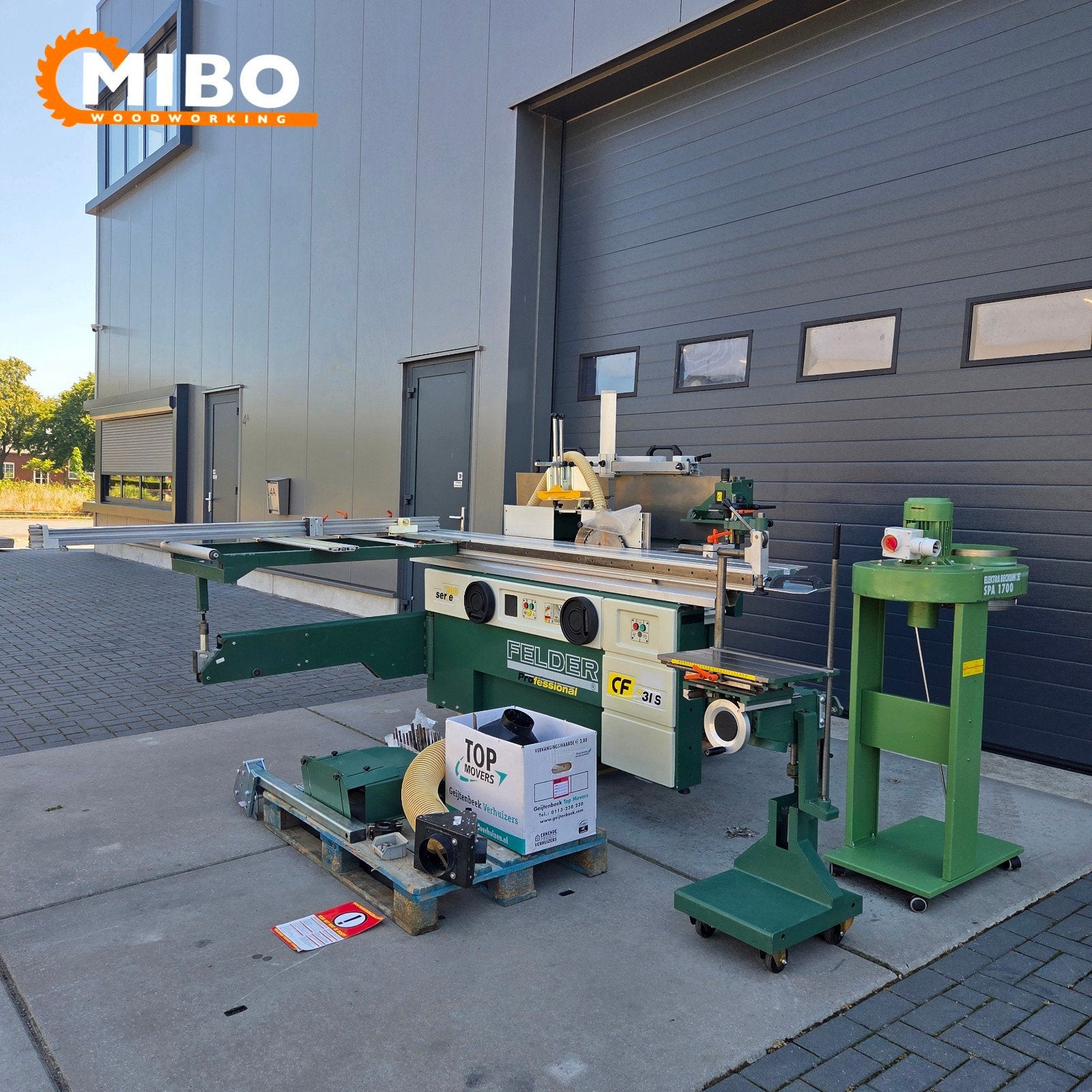 Felder CF731S Combinatiemachine 5in1 ** vol opties