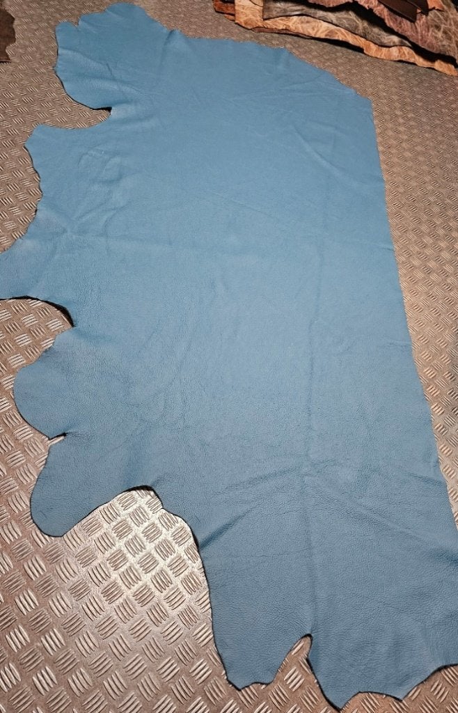 Rund - Leer Petrol Blue(zie omschrijving!), Overige kleuren, Leer of Kunstleer, Nieuw, Ophalen of Verzenden
