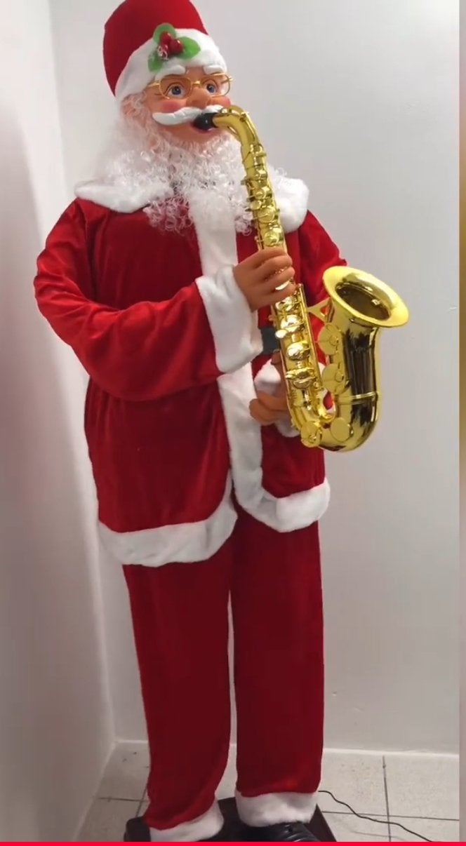 Levensgrote bewegende kerstman, Diversen, Ophalen of Verzenden, Zo goed als nieuw