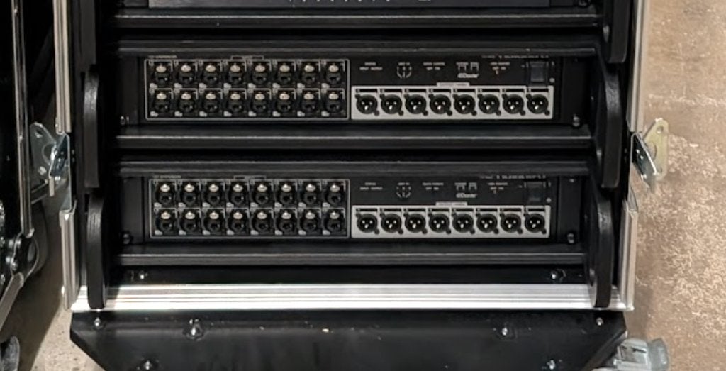 Yamaha TIO 1608-D Dante Stagebox, Ophalen of Verzenden, Gebruikt, 10 tot 20 kanalen