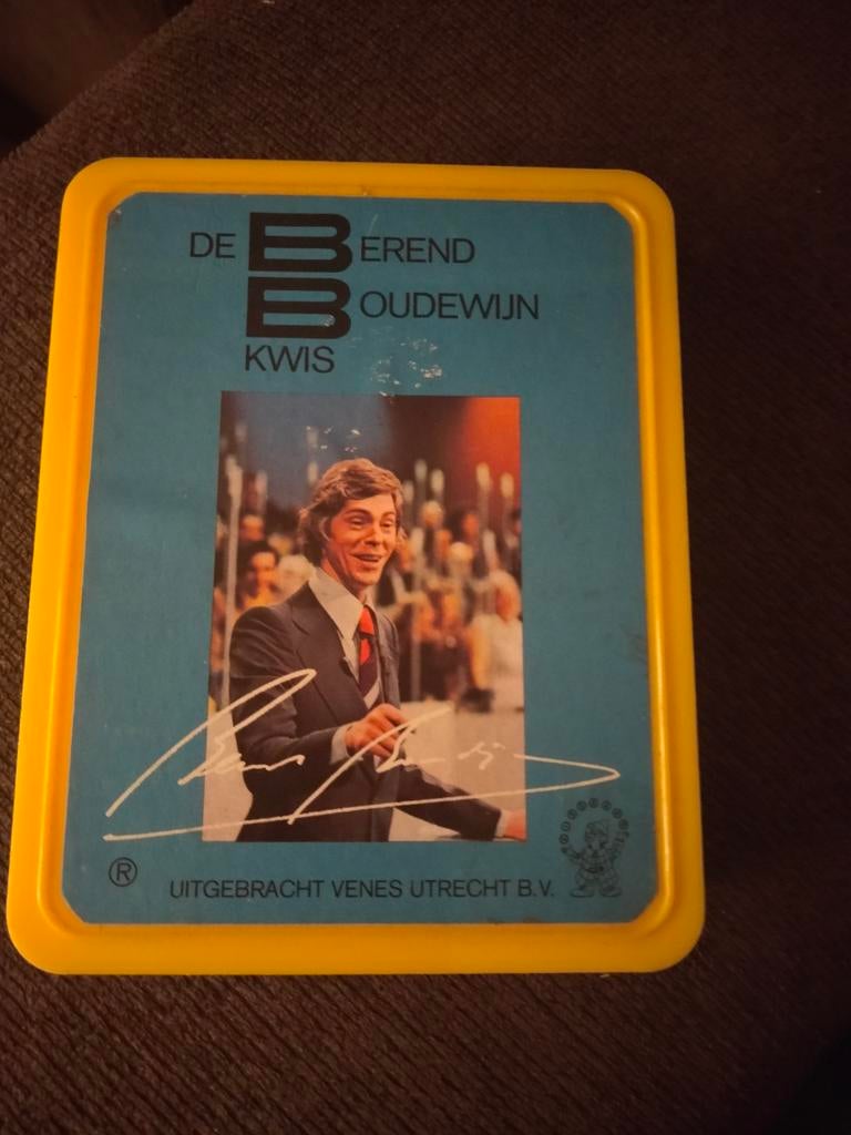 De Berend Boudewijn Kwis - Vintage Spel, Vijf spelers of meer, Ophalen of Verzenden, Zo goed als nieuw, Venes Utrecht B.V.