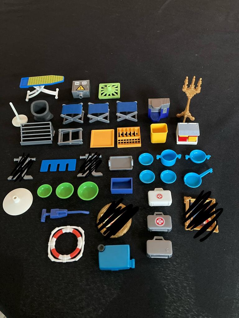 Playmobil klapstoel ed…., Ophalen of Verzenden, Zo goed als nieuw