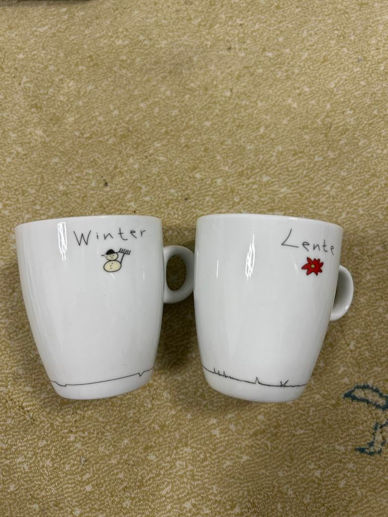 Ronald McDonald Kinderfonds Mokken - Winter & Lente, Huis en Inrichting, Keuken | Servies, Keramiek, Ophalen of Verzenden, Zo goed als nieuw