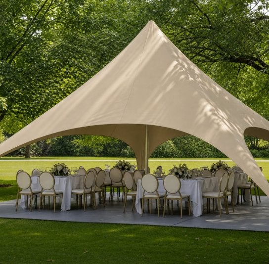 Stertent 14 meter, Verzenden, Zo goed als nieuw, Overige