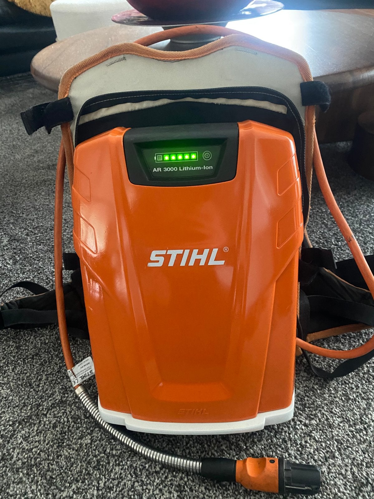Stihl ar3000 rugaccu, Ophalen, Zo goed als nieuw