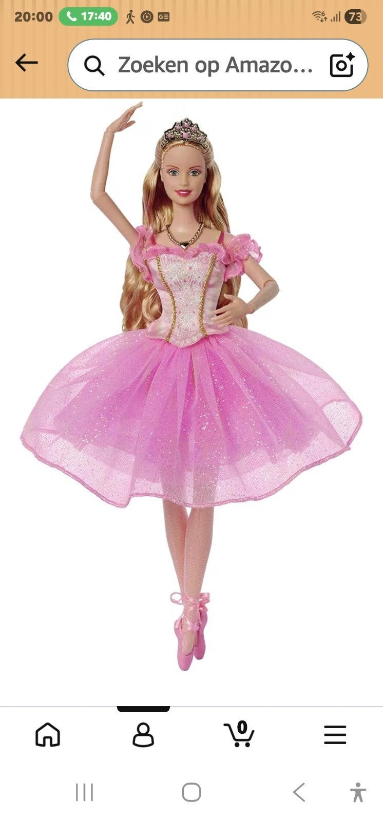 Barbie signature De Notenkraker Clara Ballerina Pop 2026, Ophalen of Verzenden, Nieuw, Pop