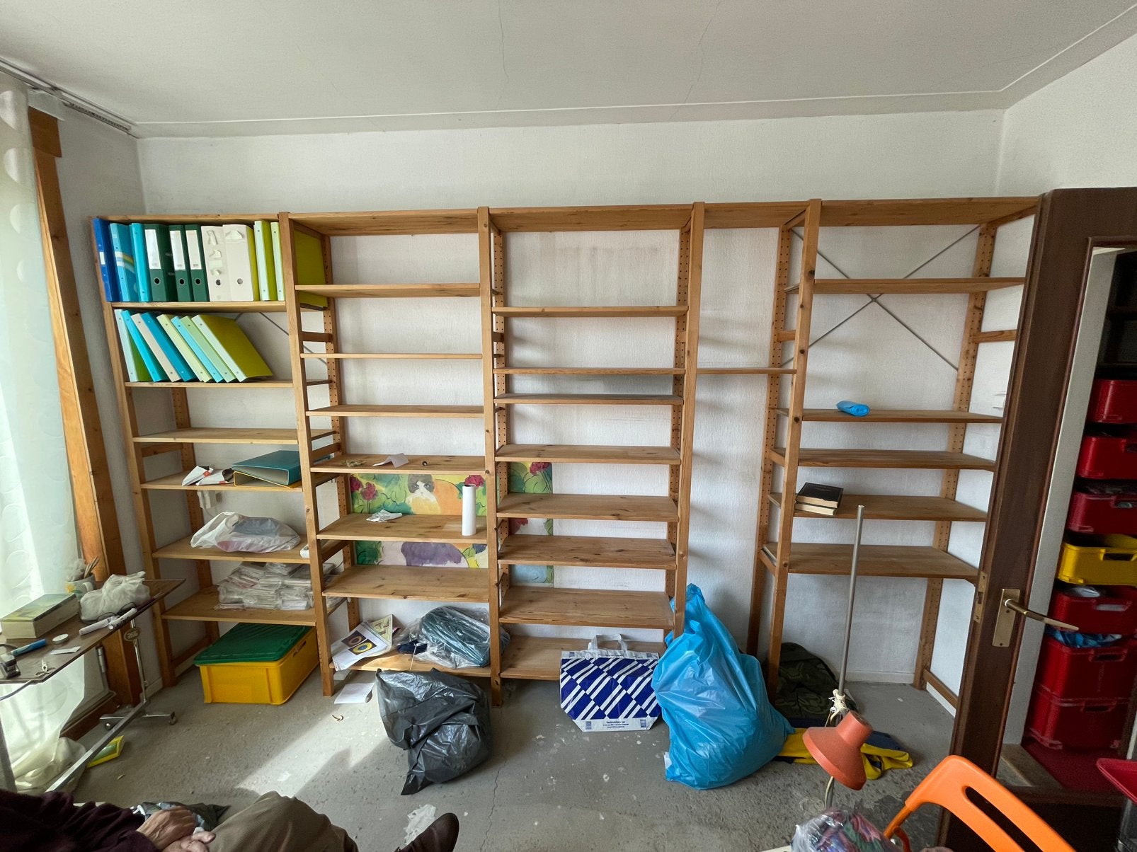 Ivar stellingkasten Ikea op te halen in Amsterdam, Ophalen, Gebruikt