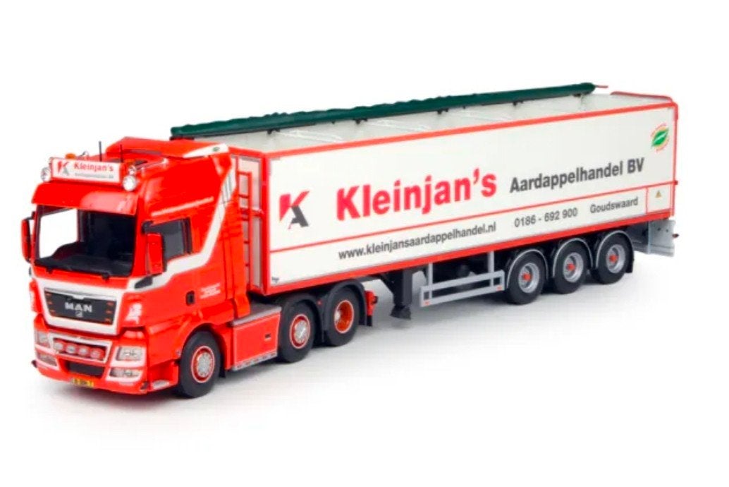 GEZOCHT: TEKNO MAN van Kleinjan, Hobby en Vrije tijd, Modelauto's | 1:50, Ophalen of Verzenden, Zo goed als nieuw, Bus of Vrachtwagen