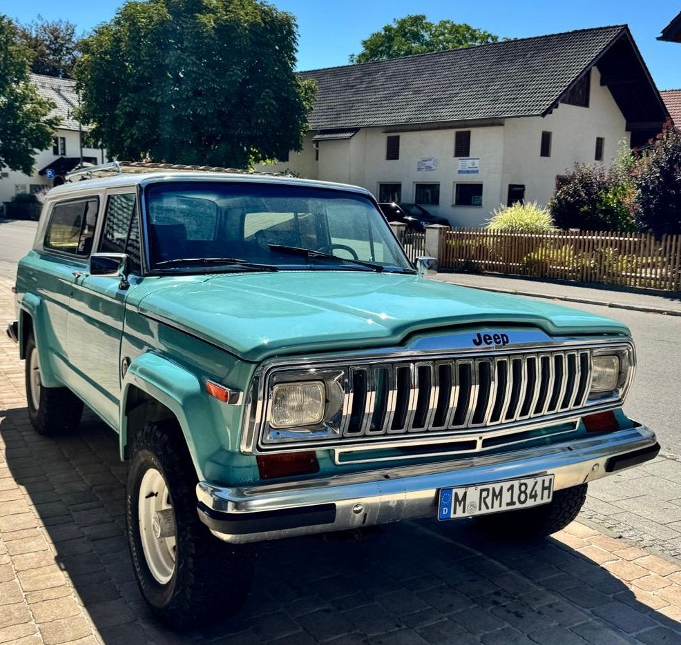 ‼️GERESERVEERD‼️JEEP WAGONEER CHIEF 5.9 V8 BELASTINGVRIJ‼️, Auto's, Leder, Bedrijf, 5900 cc, SUV of Terreinwagen